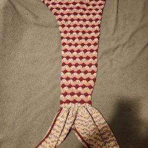 Crochet Mermaid Tail blanket